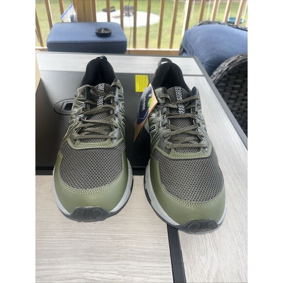 ASICS Geo Venture 8 Size12.5 Olive Canvas /Black Trail Running Shoes main image 9